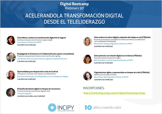 Acelerar la cultura digital puede ayudar a las empresas a superar los difíciles momentos #COVID19 y a salir reforzados”